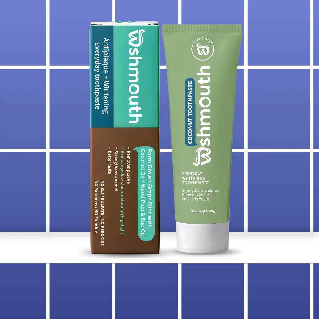 wshmouth Daily Glow Everyday Whitening Toothpaste